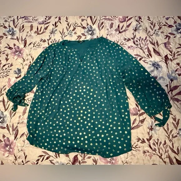 Papermoon Hawkins Foil Blouse - Picture 5 of 8